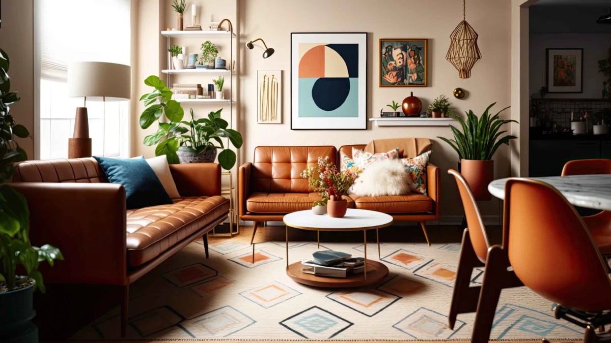 Trendy Living Room Furniture