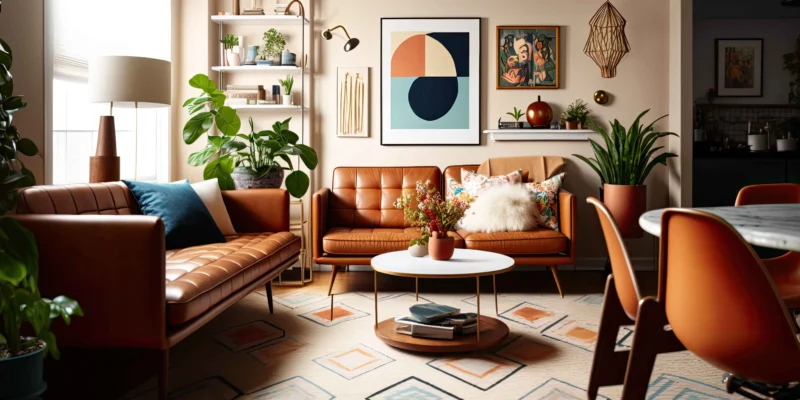 Trendy Living Room Furniture